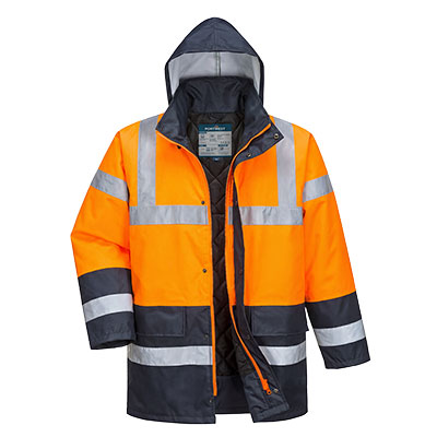 ES1 Essential Hi-Vis kéttónusú téli Traffic kabát