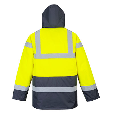 ES1 Essential Hi-Vis kéttónusú téli Traffic kabát