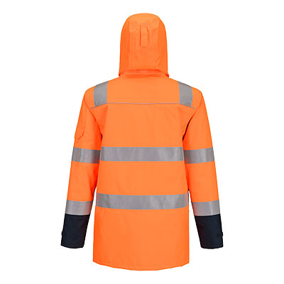 Bizflame Rain+ Hi-Vis Light Arc lángálló kabát