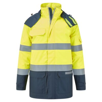 Bizflame Rain + Hi-Vis Multi-Norm Contrast FR téli kabát