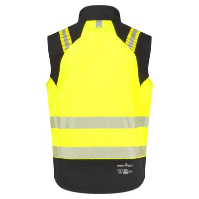 PW3 Modaflame Softshell Hi-Vis FR lángálló mellény