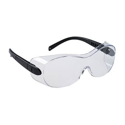 Portwest PW33 Classic Safety Eye Screen Glasses 1,6 or 12 Pairs 