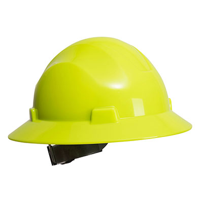 SAFETY HELMET FULL BRIM FULL UK SPEC.PORTWEST PS52,HARD HAT,BUILDING SITE,WHITE 
