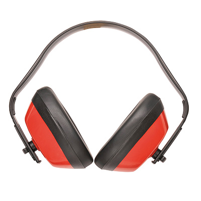 Portwest Premium Ear Muff Adjustable Headband Light Defenders 34dB PS46