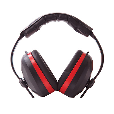 Portwest Premium Ear Muff Adjustable Headband Light Defenders 34dB PS46