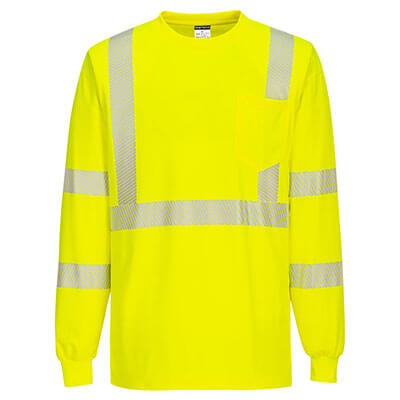 Portwest Mens Dijon Texo Workwear Uniform Two-Coloured Hi-Vis Safety Bib and