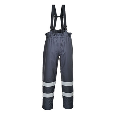 Portwest Bizweld 17inch Sleeves Safety Welders Navy Flame Resistant Cuffed BZ11 