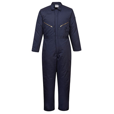 Black or Navy Portwest Classic Work Wear Action Trousers with Zip Pockets 