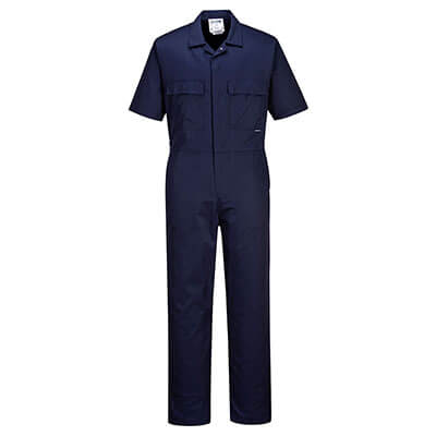 PORTWEST S998 black or navy work 100% cotton coverall XS-3XL regular or tall leg 
