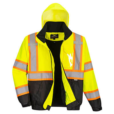 Bodywarmer Waistcoat portwest Reversible Gilet Jacket Fleece Workwear S418 size 