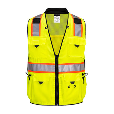 Nantes Texo Workwear Uniform Two-Coloured Hi-Vis Safety Coverall Portwest 